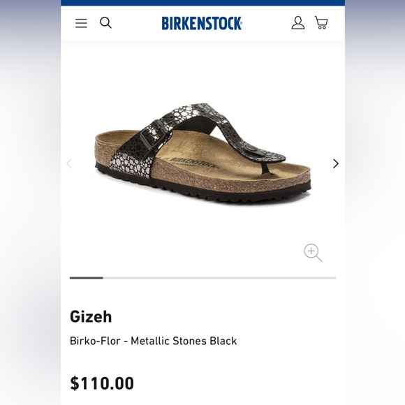 NWT Birkenstock Gizeh Birko- Flor - Picture 9 of 9
